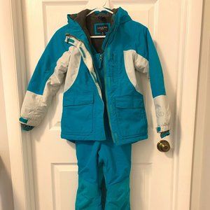 Lands' End Girls (7-8) Squall Snow Parka + Pants